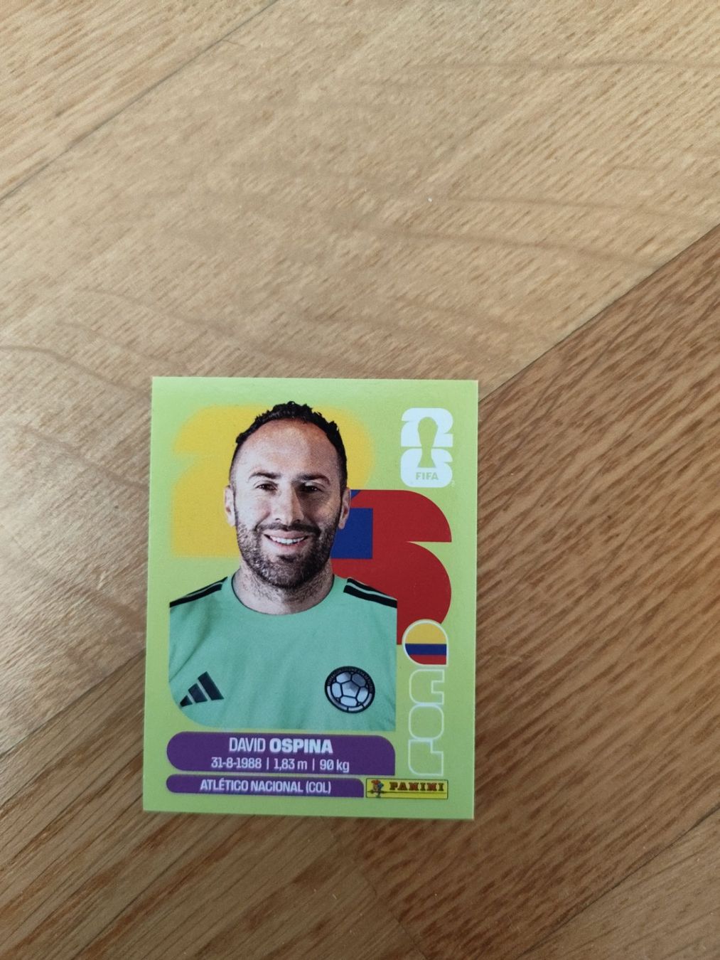 Panini Carte collezionabili: Panini WM 2026 COL 3, Ospina – Usato da Aarburg venduto da gloeckgloeck