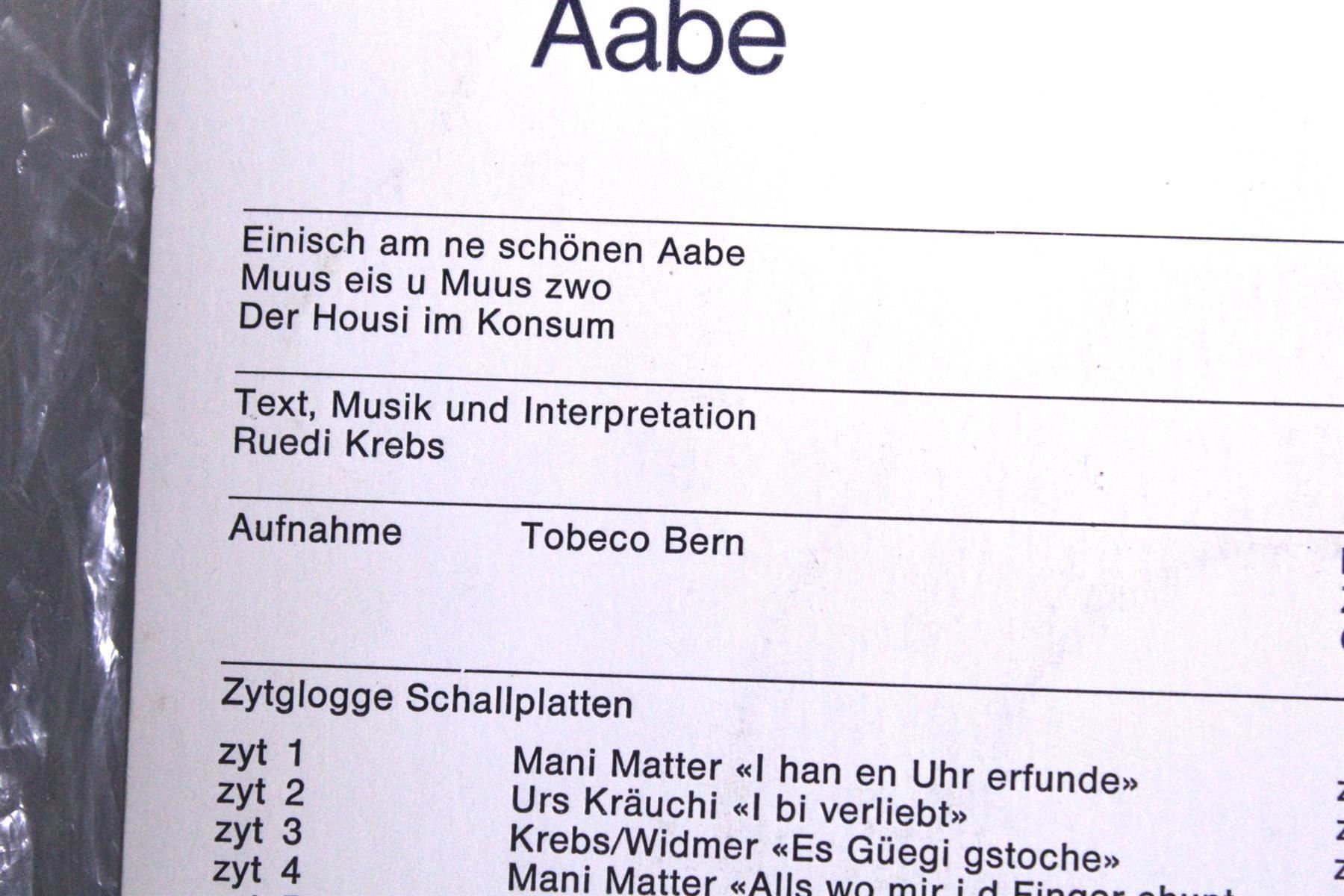 Libri: RUEDI KREBS: Einisch am ne schöne Aabe – Usato da Bern venduto da kultiges 3