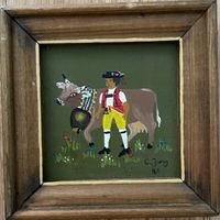 E.Jung Miniatur Appenzeller Gemälde