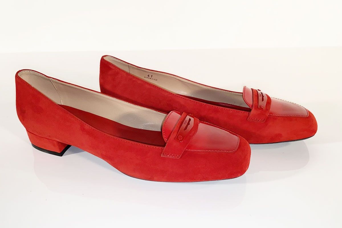 Tod'S Damenschuhe: Tod's Leder Absatz Schuhe rot Gr. 41 – Neu (gemäss Beschreibung) aus Ballwil von ClassicGallery 3