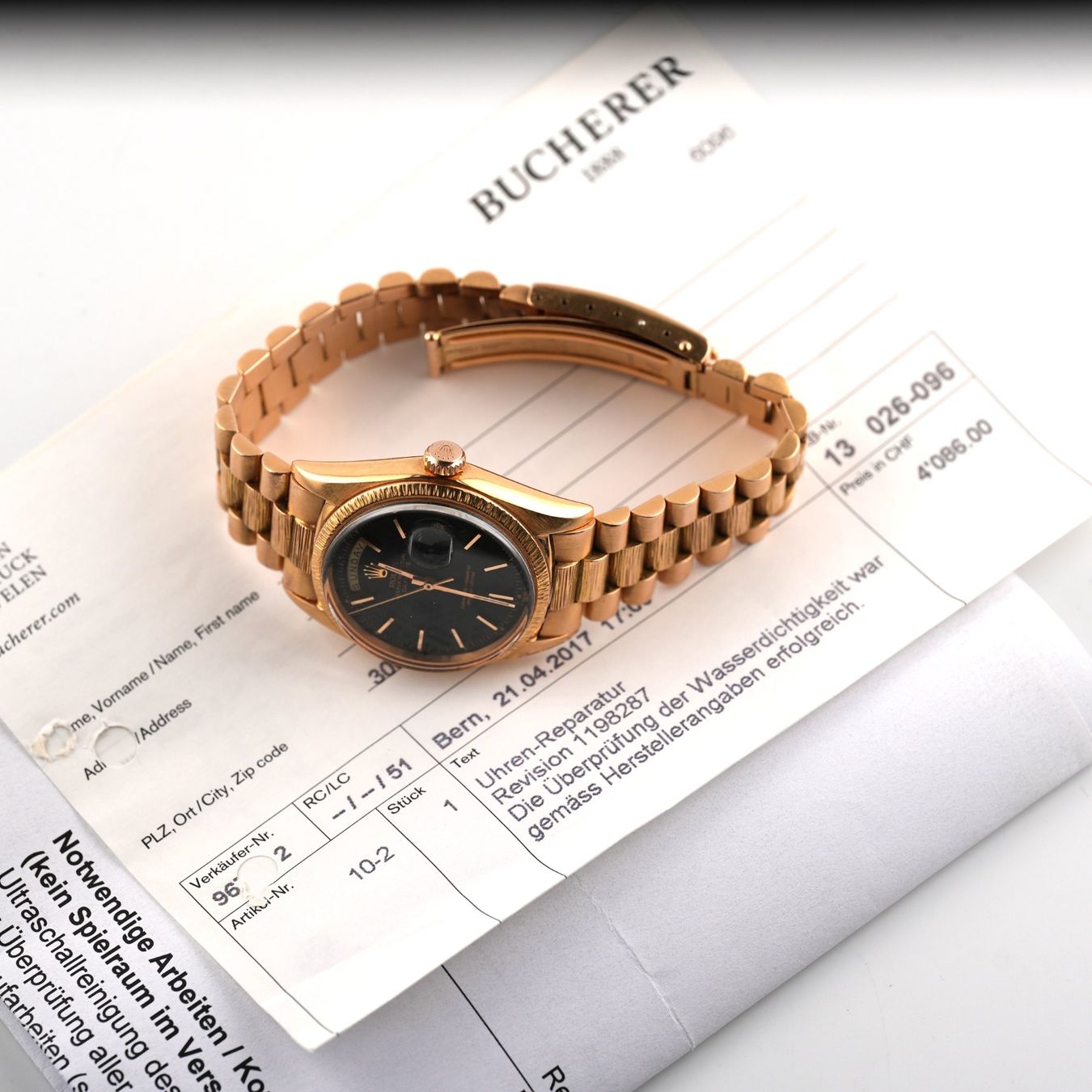 Rolex Orologi: Rolex Day-Date Rosegold – Usato da Basel venduto da Vip24 6