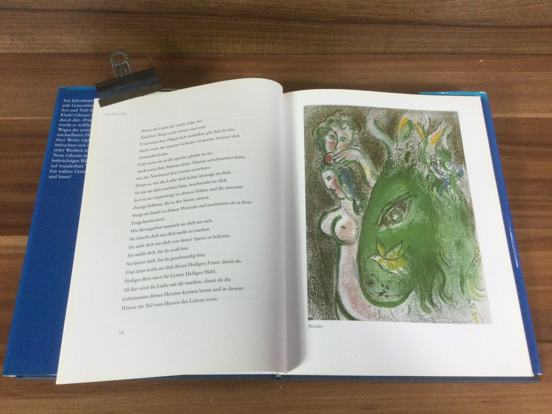 Libri: Der Prophet: Mit Bildern von Marc Chagall – Usato da Wangen SZ venduto da kuriosum12 1