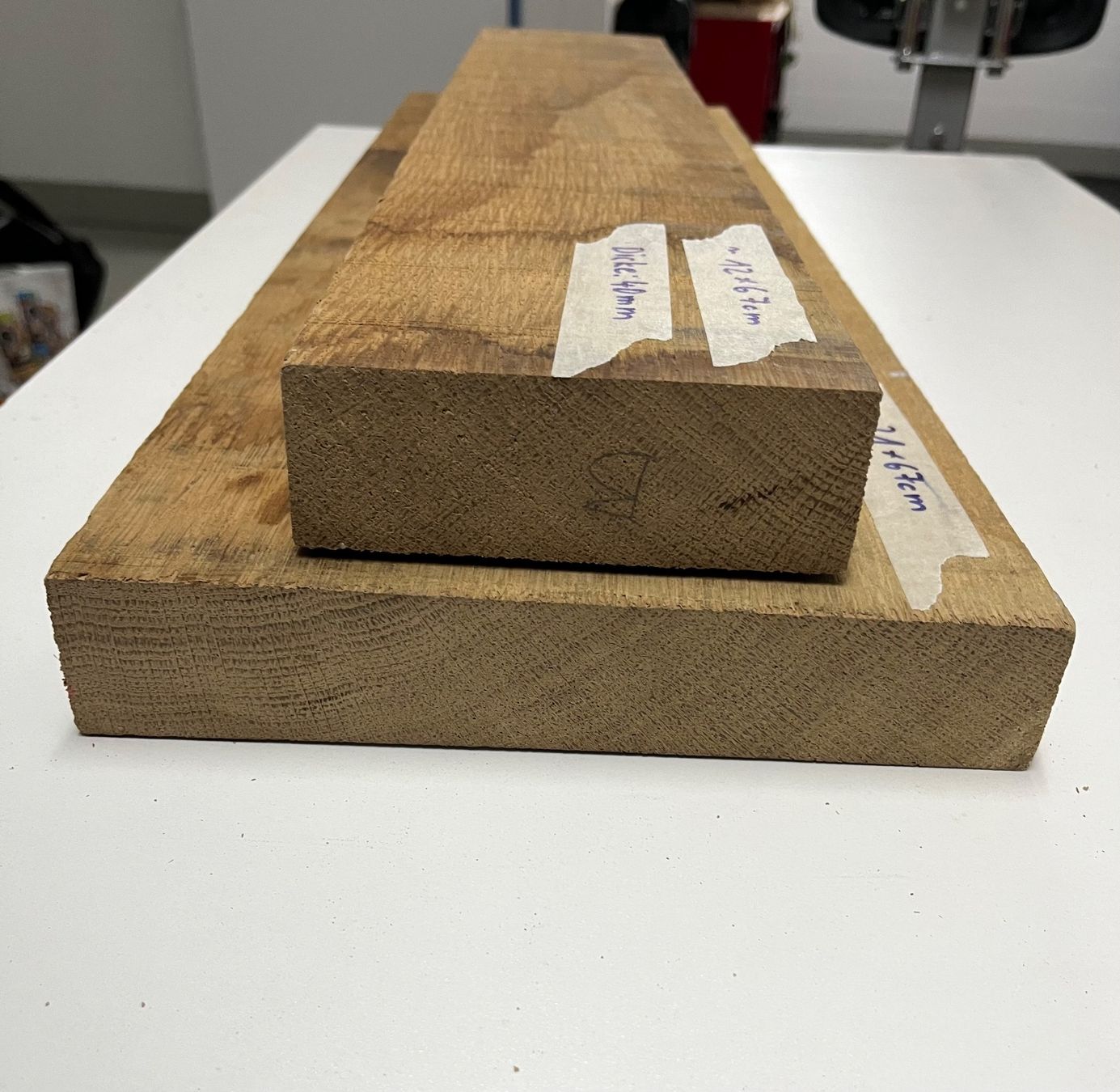 Articoli in legno: Eiche Bretter, Dicke 40mm – Nuovo (secondo la descrizione) da Weinfelden venduto da Kathydoes 1