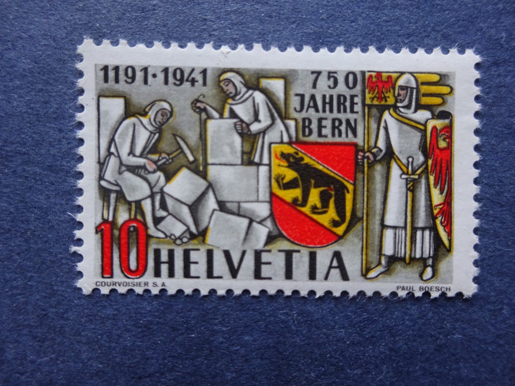 Tutti i francobolli: 1941 253, 253b & 253 c postfrisch** LUXUS – Usato da Appenzell-Steinegg venduto da adi1975 2