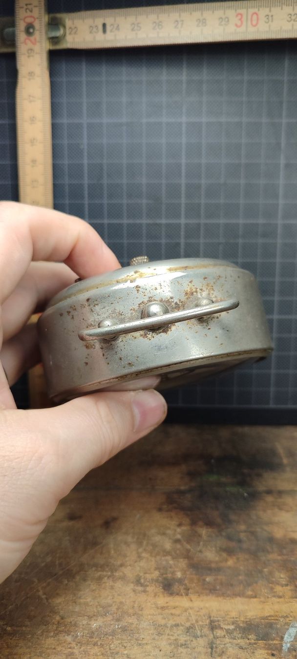 Sveglie: Wunderschöner alter Wecker Nr79 PETER  REPEAT ALARM – Usato da Gelterkinden venduto da MYSTOREFORYOU4460 6