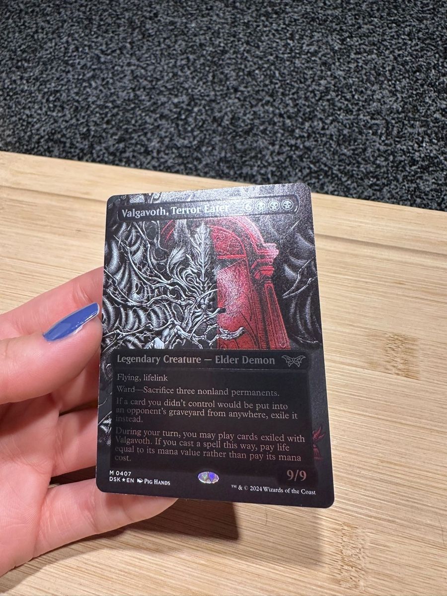 Magic The Gathering Carte collezionabili: MTG Valgavoth, Terror Eater (Textured Foil) – Nuovo (secondo la descrizione) da Kirchdorf AG venduto da Noah35 2
