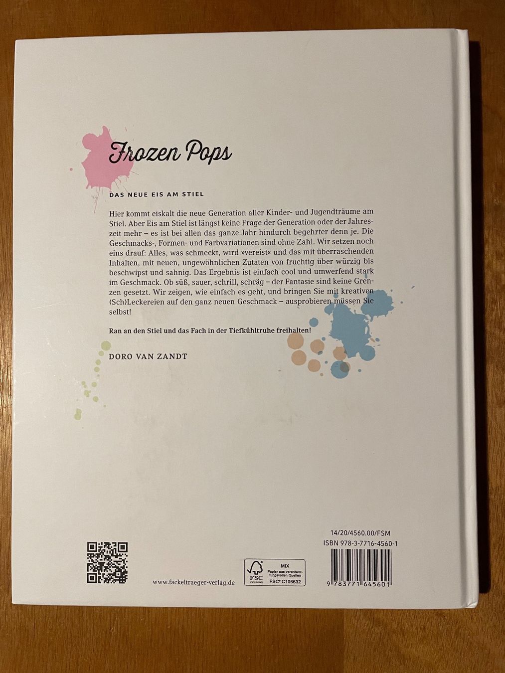 Libri: Frozen Pops - das neue Eis am Stiel. Edition Fackelträger – Usato da Zürich venduto da WWehrle 2