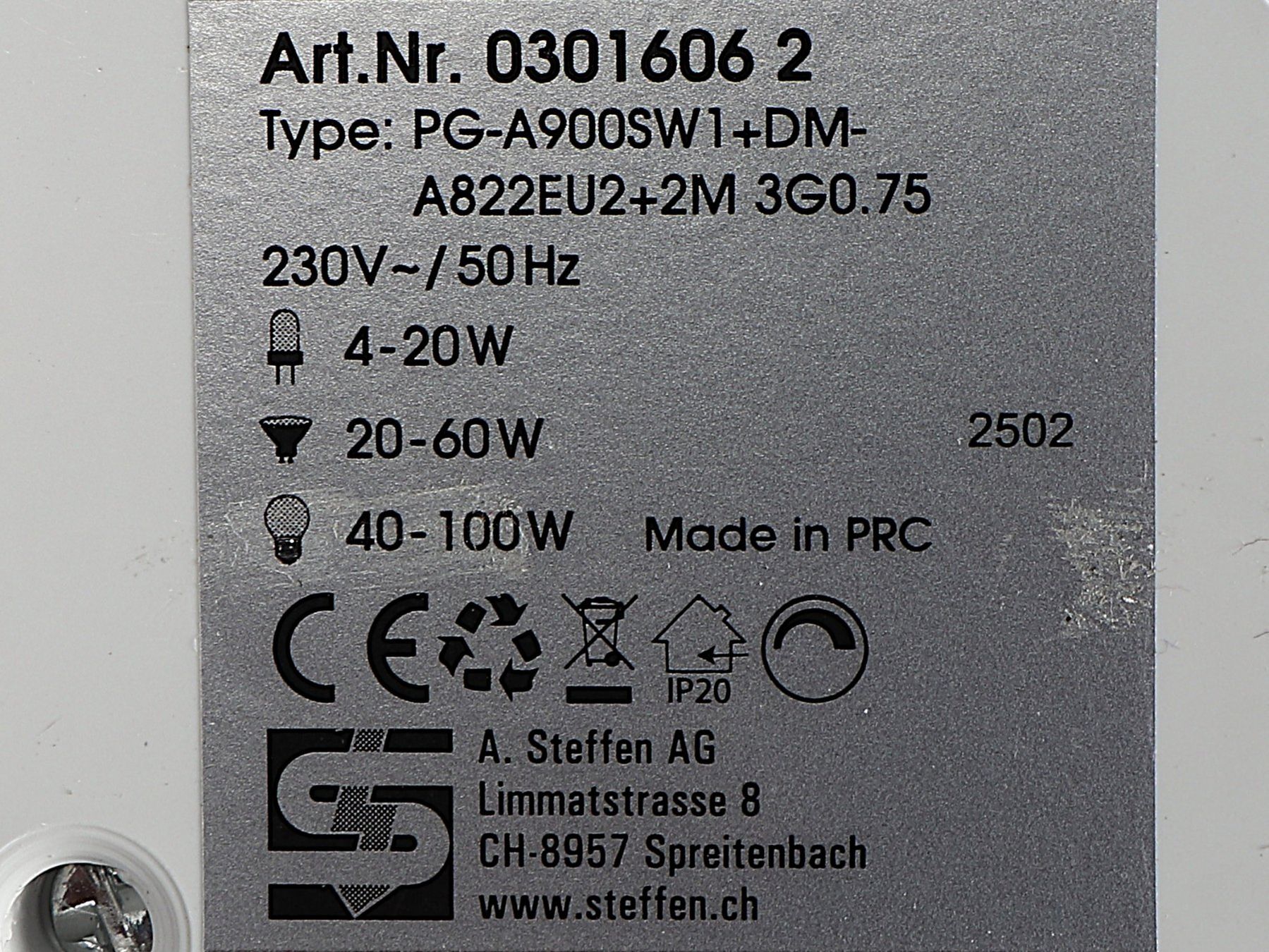 Interrupteurs: DIM CONTROL Universal-Dimmer – D'occasion à Steinen par Restwert_Steinen 6