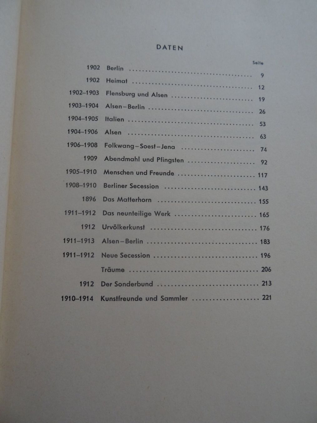 Bücher: Emil Nolde: Autobiographie in 4 Bänden – Gebraucht aus Lupfig von Buerkli20 5