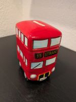 Sparkasse London Bus rot Keramik 