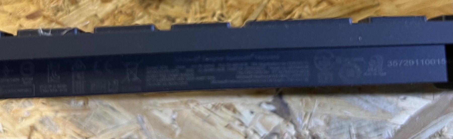 Hewlett Packard Tastaturen: Microsoft Designer Keyboard - Top Zustand - Schwarz! – Gebraucht aus Biel/Bienne von HB13 4