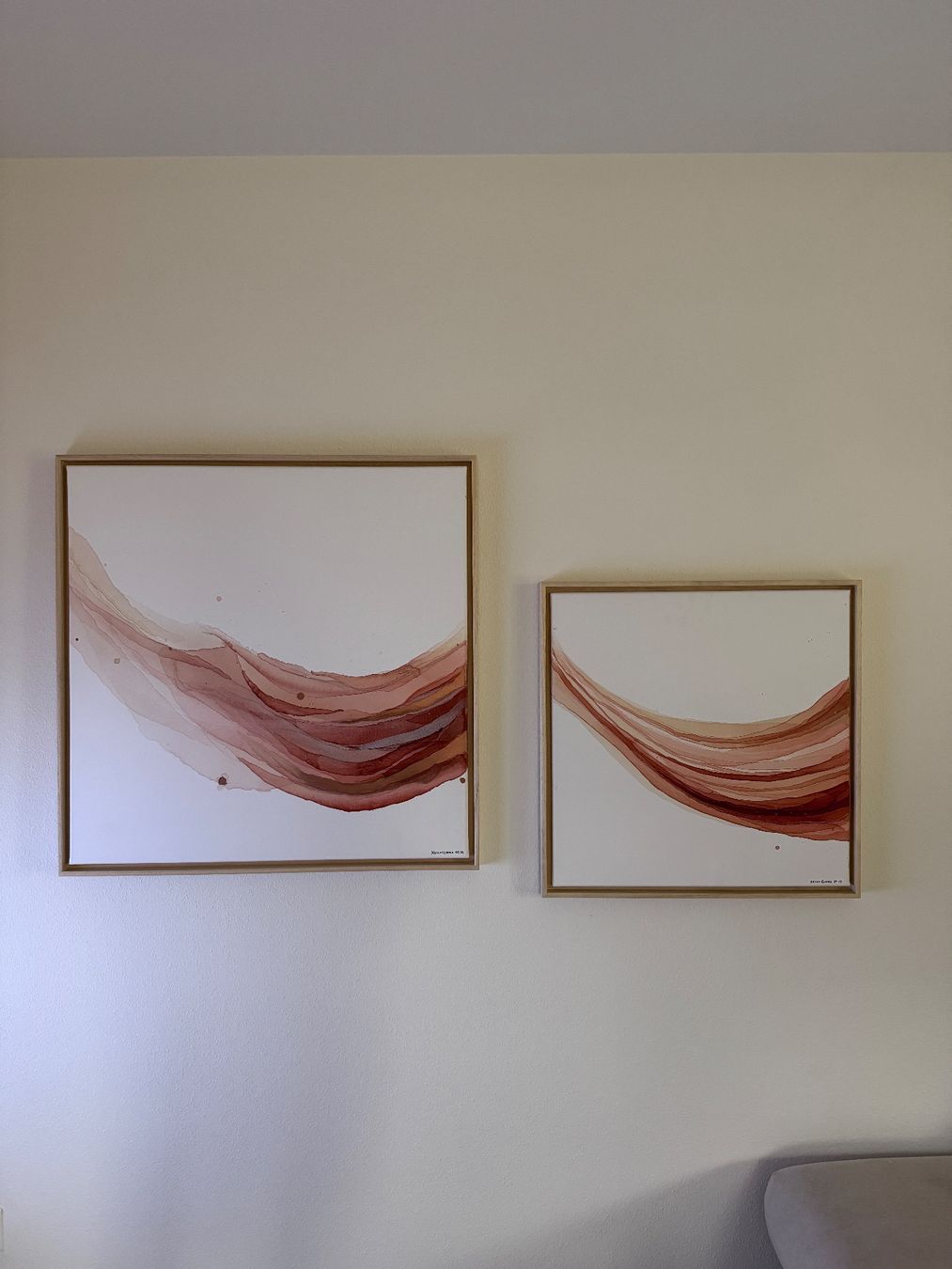 Dipinti: Abstraktes Bild auf Leinwand mit Holzrahmen – Nuovo (secondo la descrizione) da Allschwil venduto da xgu_7z5k 1