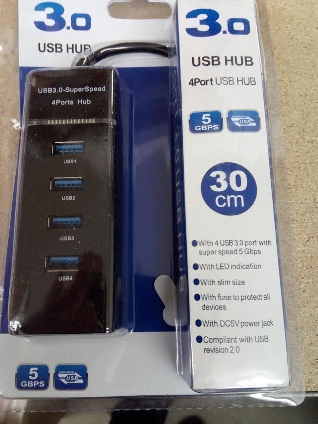 Hub & Switch: USB3.0 Hub, 4port, 5gbps, ovp, neu – Nuovo e nell'imballaggio originale da Ermatingen venduto da rik4rdo