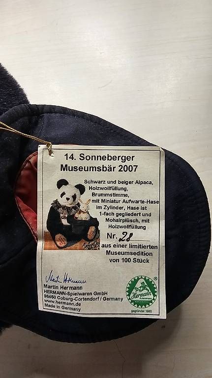 Figuren: Hermann Panda 2007 lilitiert 28/100 – Gebraucht aus Hunzenschwil von Matthinique 6