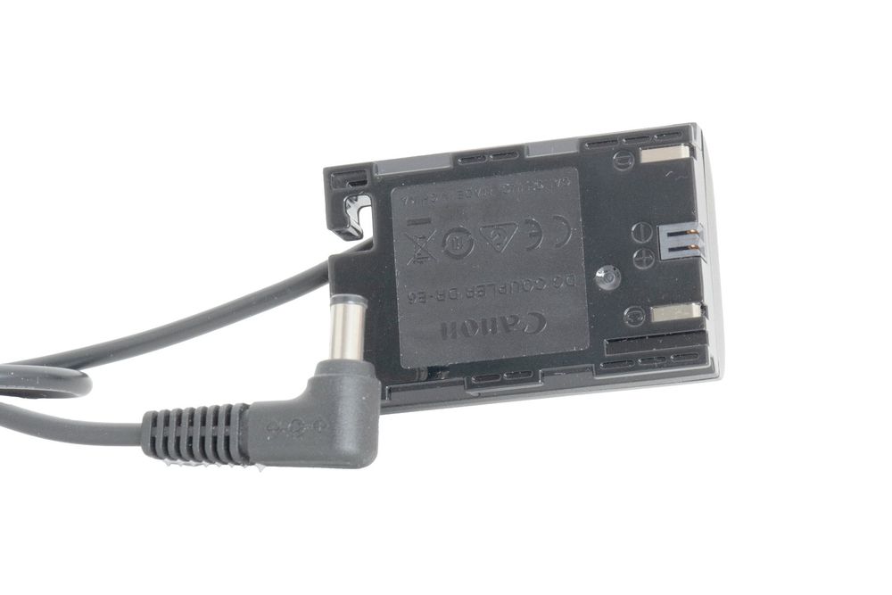 Adaptateur Secteur Compatible Canon ACK-E6 + Coupleur DR-E6 - Pour Appareils Photo - Neuf