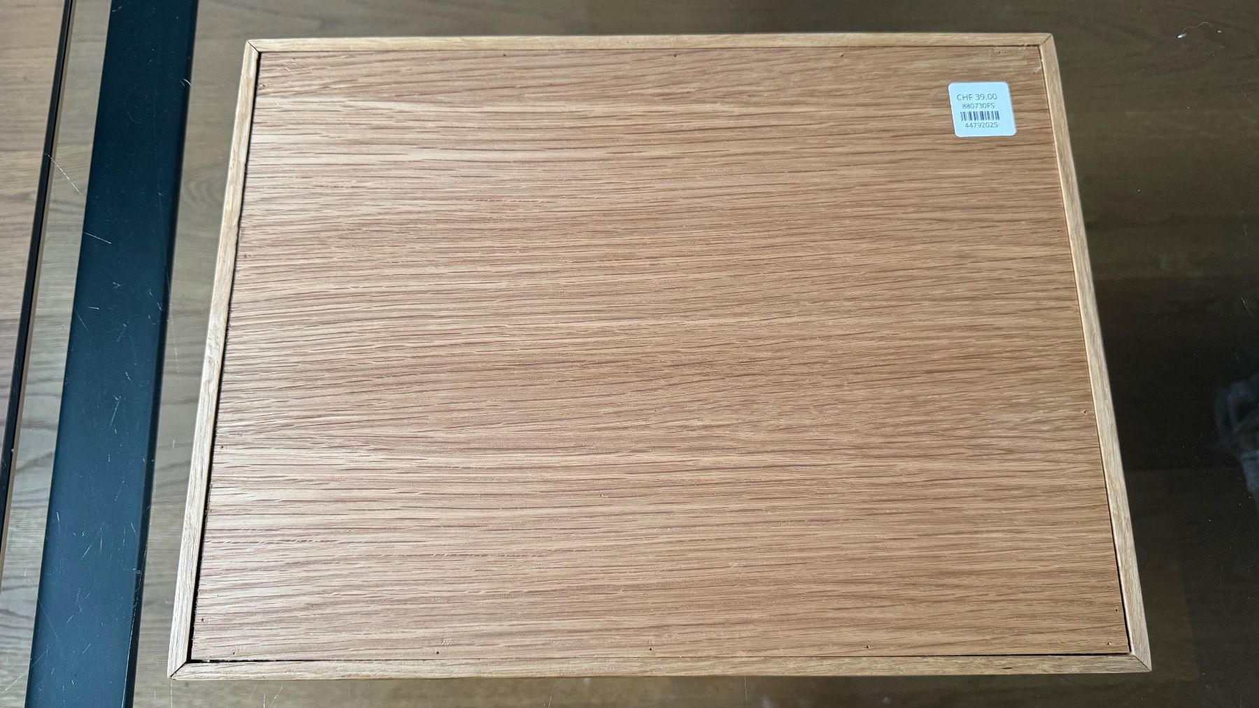 Servierplatten: Hübsch Interior festes Eichen Holztablett FRAME 25x35 NP39 – Gebraucht aus Riehen von To120 3