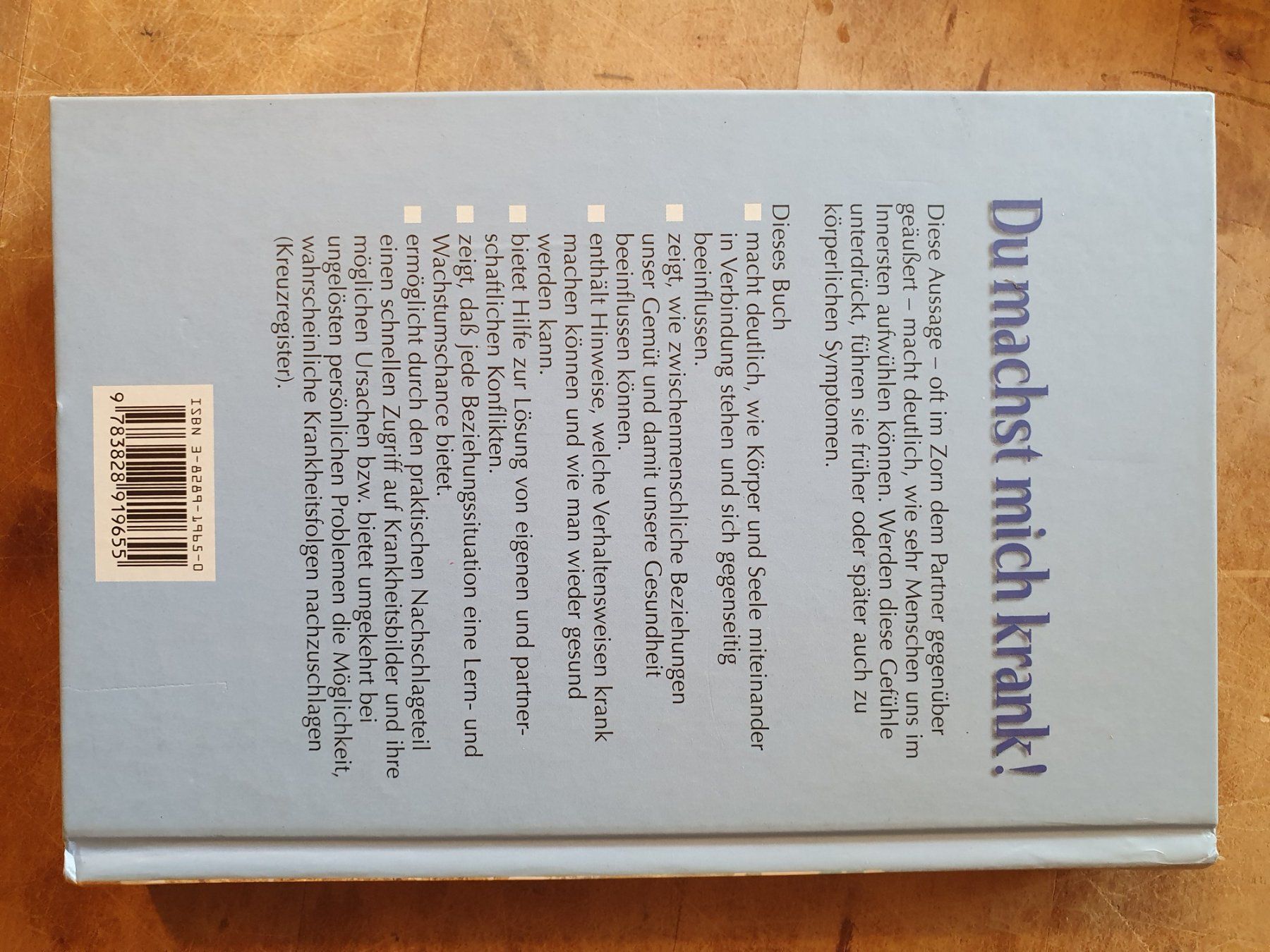 Libri: Du machst mich krank Kurt Tepperwein Weltbild – Usato da Zürich venduto da loosebone 6