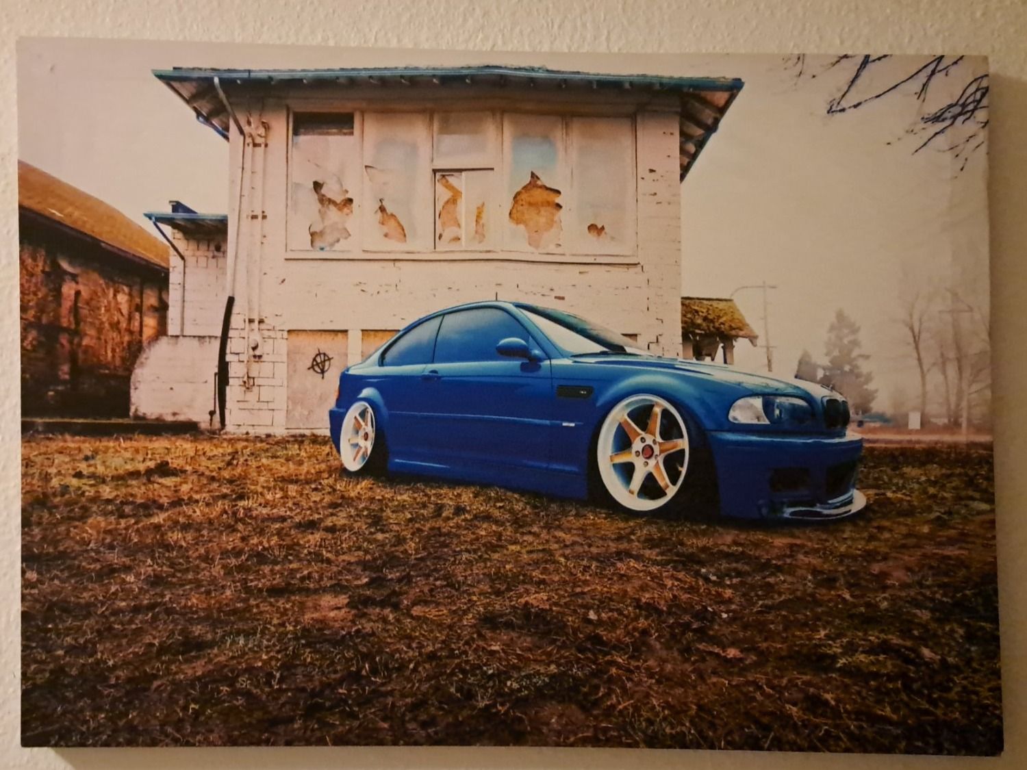 Foto & Immagini: BMW M3 e46 blau LED Kunstbild – Nuovo e nell'imballaggio originale da Kilchberg ZH venduto da ruedi34