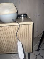 Aroma Diffuser mit LED Beleuchtung grau guter Zustand