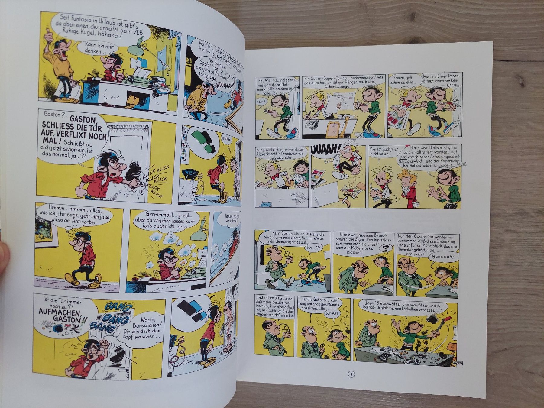 Comics: 2 Comics Gaston – Gebraucht aus Obfelden von Foto_Bild_Kunst_Buch 2