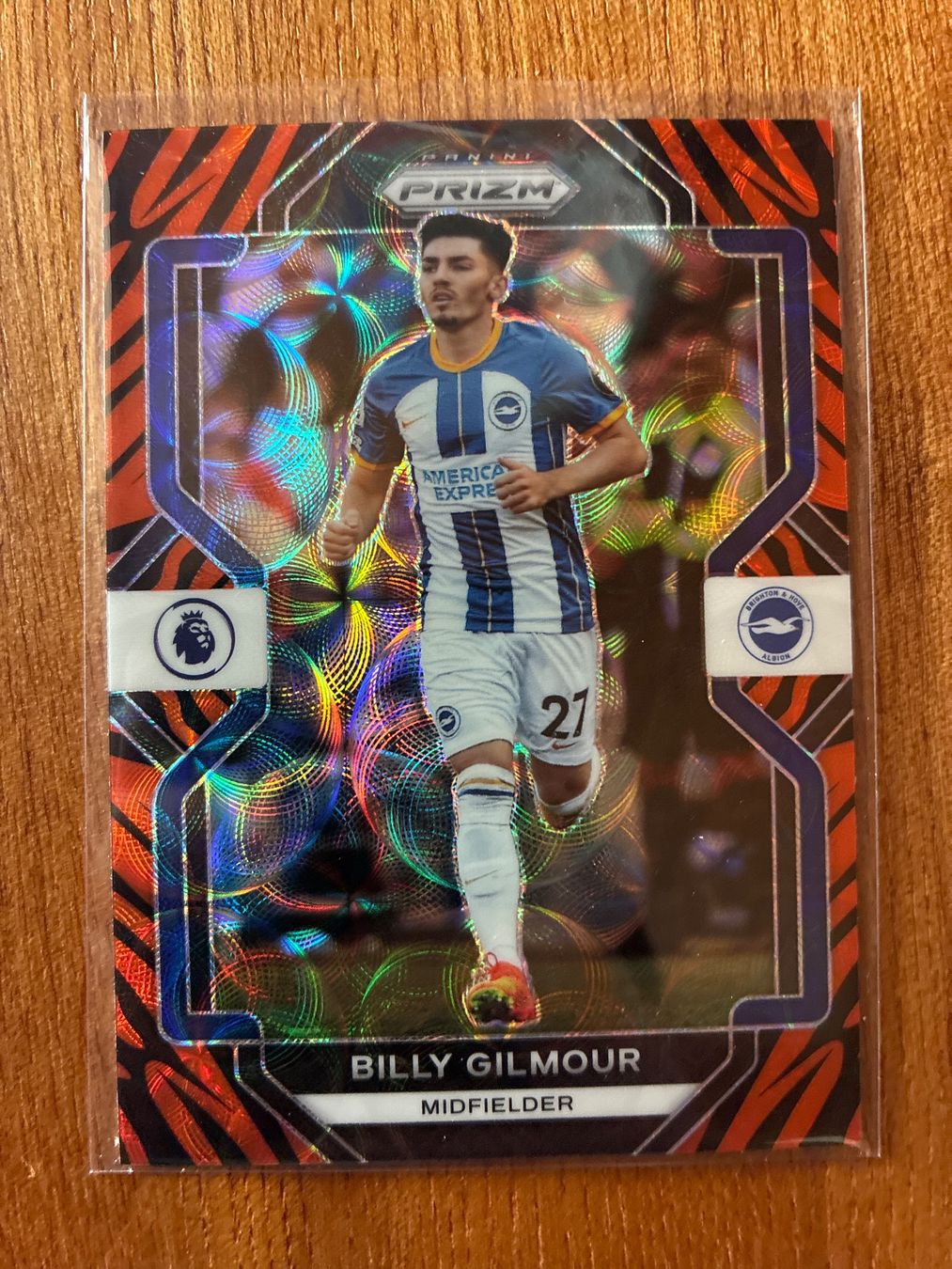 Topps Carte collezionabili: Panini Prizm Billy Gilmour Tiger SP – Usato da Wangenried venduto da Garagara