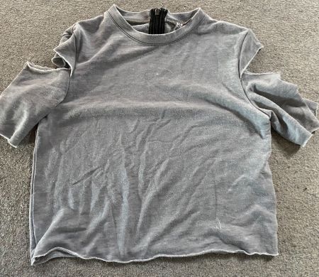 T-shirt grau H&M XS