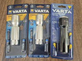 VARTA Taschenlampen F10 und F30 Pro neu