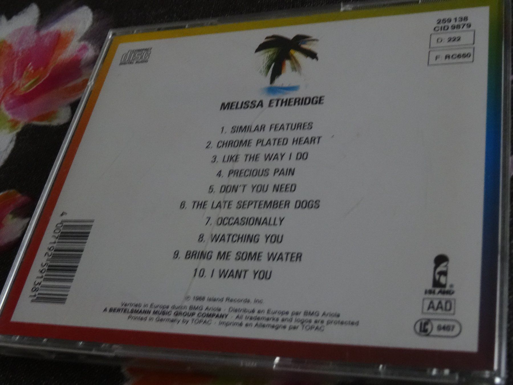 CDs: Melissa Etheridge - CD – Gebraucht aus Olten von Disc-Ausverkauf 1