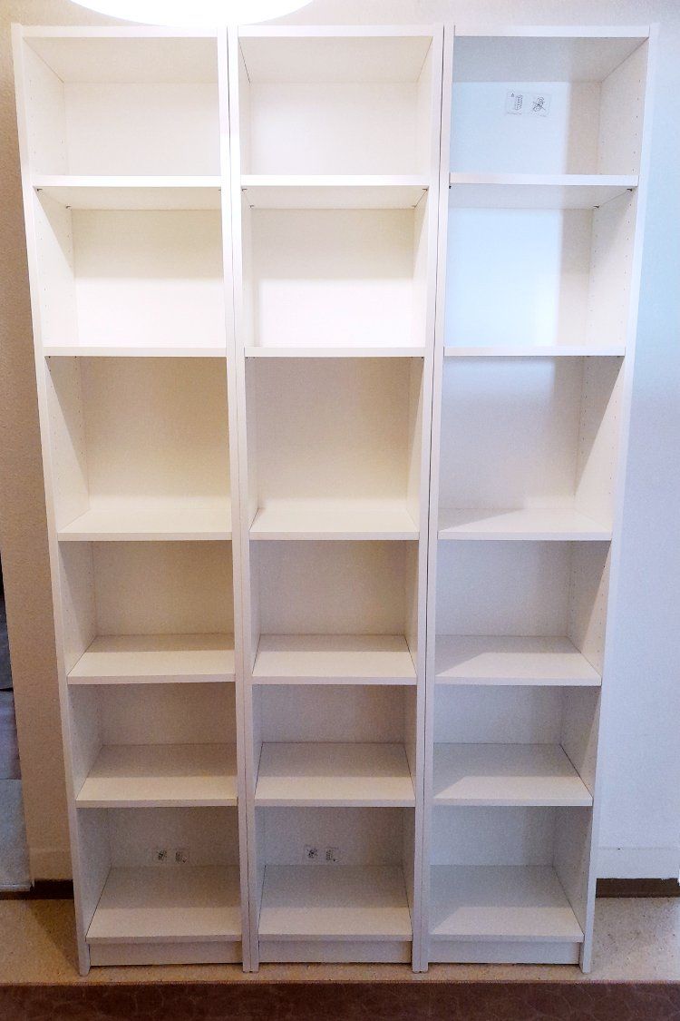Ikea Regale: IKEA BILLY Regale 3er-Set – 40×28×202 cm – Gebraucht aus Zuoz von col_6n67