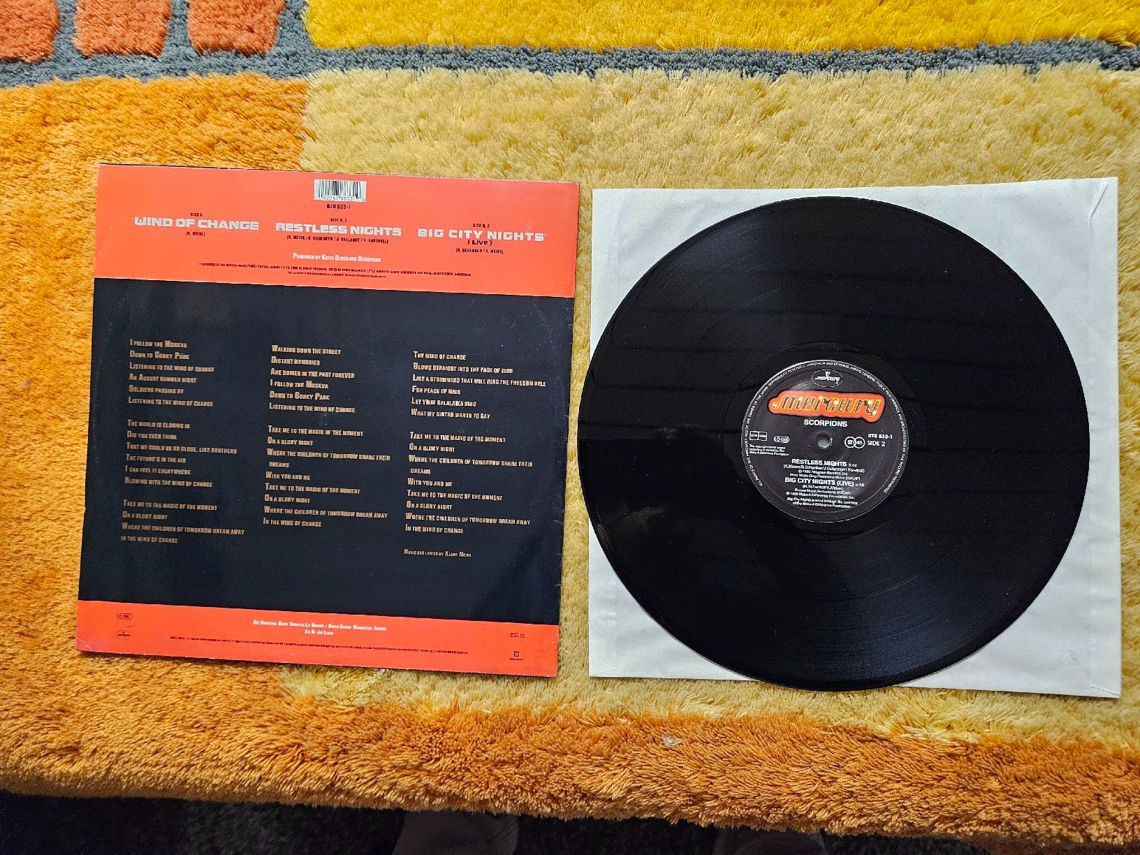 Dischi in vinile: Scorpions Maxi-Single - Wind of Change – Nuovo (secondo la descrizione) da Lyss venduto da Alexine 1