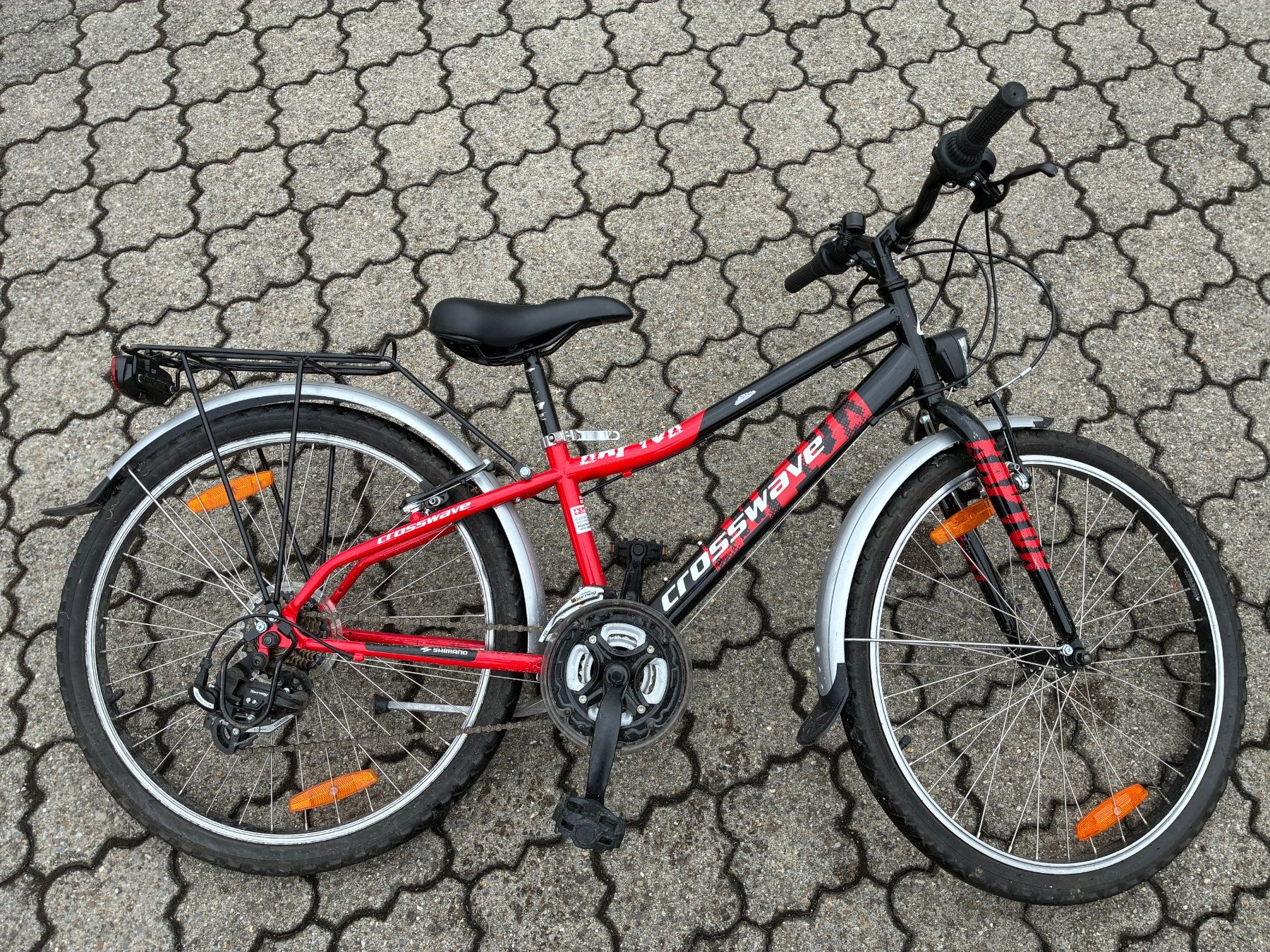 Crosswave Velos: Crosswave 24 Zoll Kindervelo / Schulvelo + Gepäckträger – Gebraucht aus Edlibach von stooby68