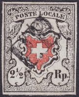 14I.a (Poste Locale) T.32 - Spitzenstück mit zwei Attesten