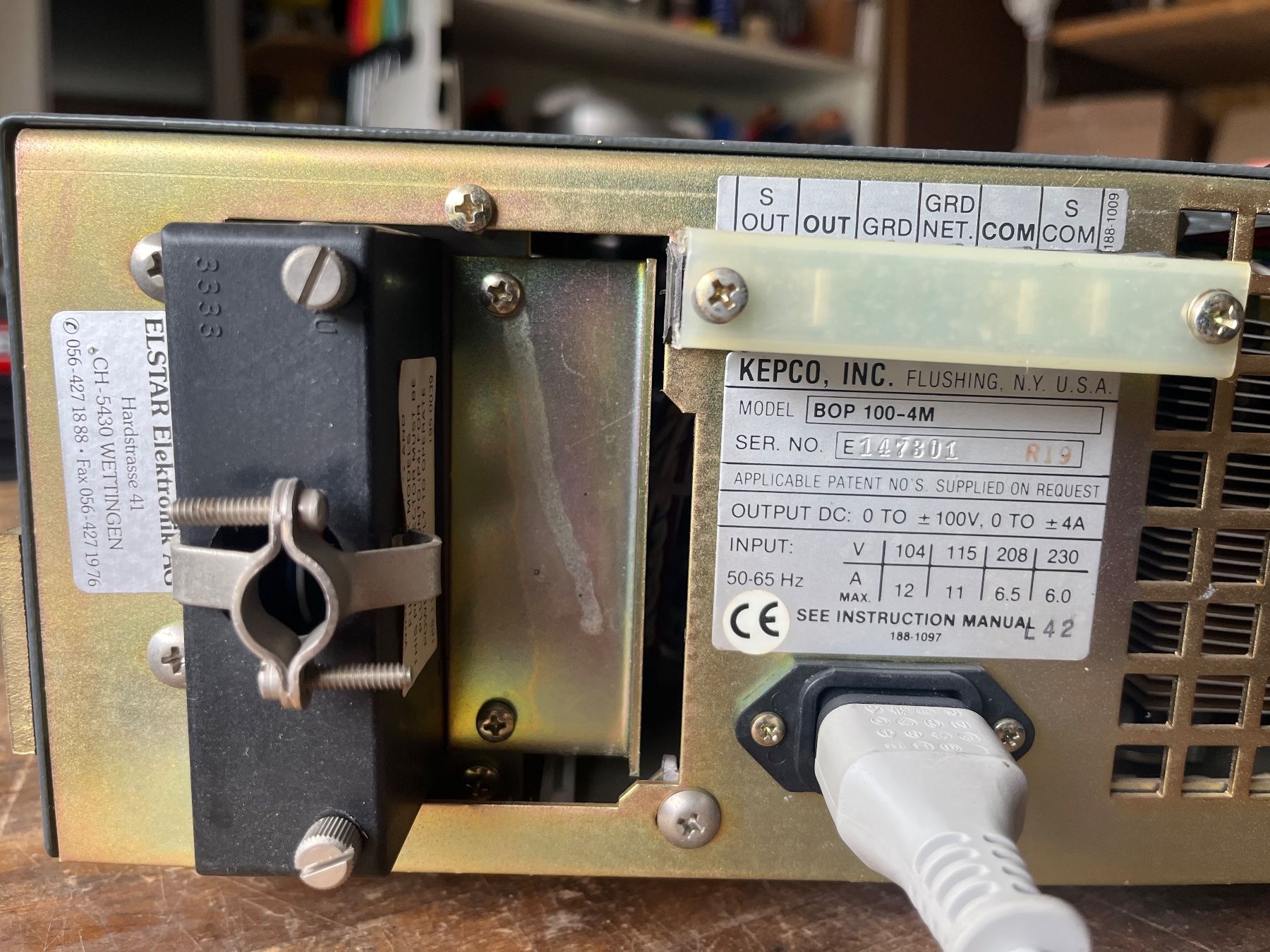 Elektronikbauteile: Alimentation 4 quadrant BOP 100-4M – Gebraucht aus Delémont von Cannonus 4