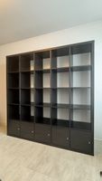 Ikea Kallax 182x182cm schwarz