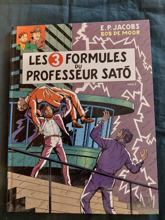 JACOBS Blake et Mortimer Les 3 formules du professeur Satô 1 éd 10a de