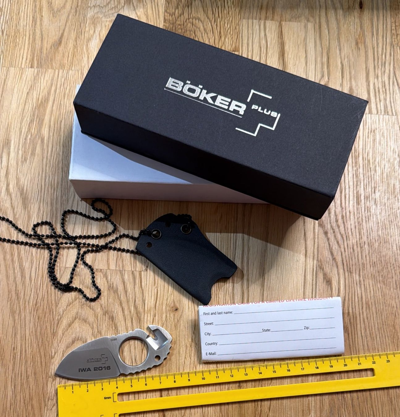 Accessori: BÖKER PLUS IWA 2016 MESSER – Nuovo e nell'imballaggio originale da Zürich venduto da Frei-Occasionen 8