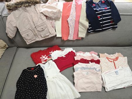 Kleiderpaket Mädchen, Grösse 74 und 74/80