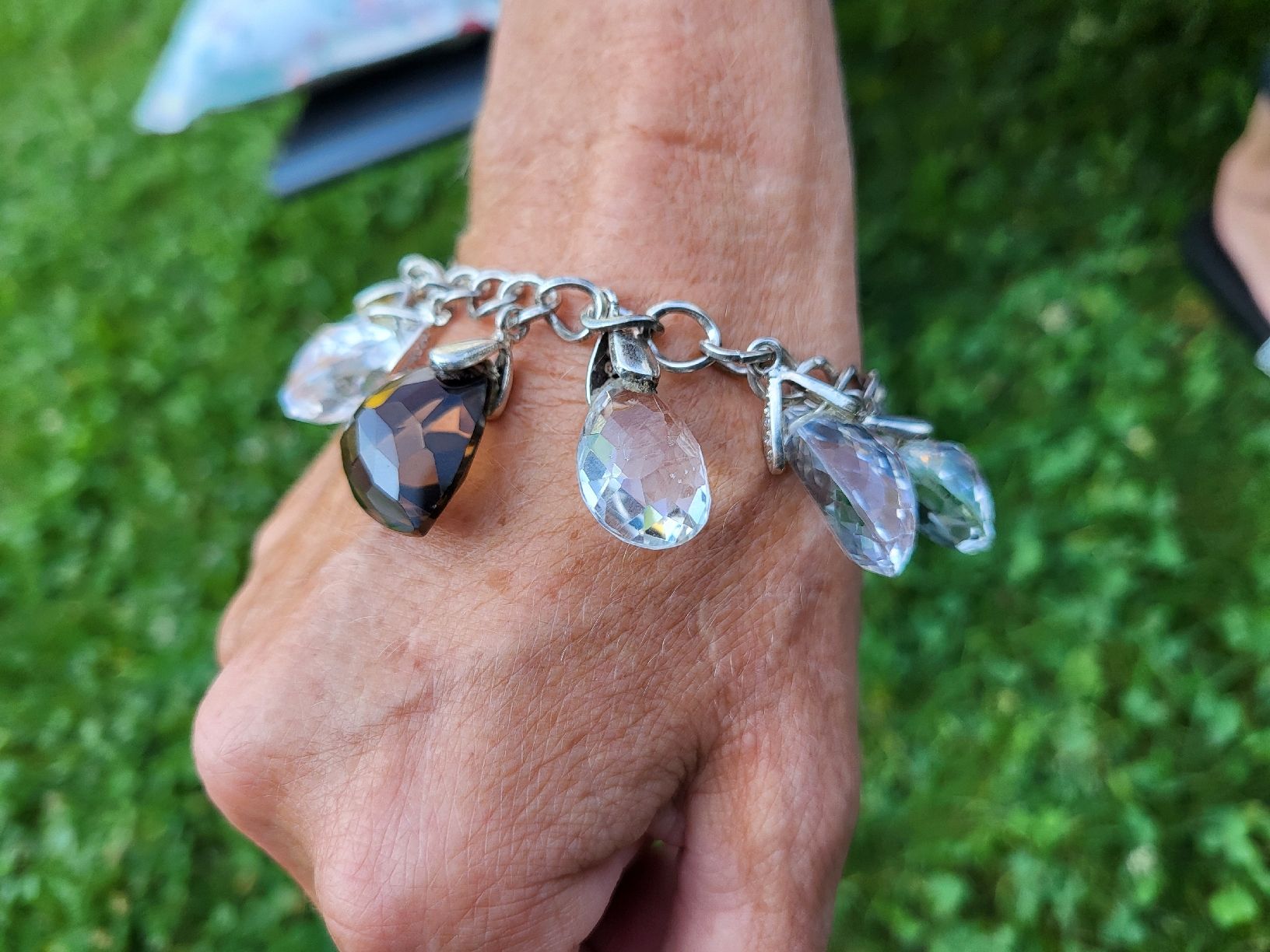 Bracciali & Braccialetti: Bergkristall Armband Silber – Usato da Gutenswil venduto da ghekko88 4
