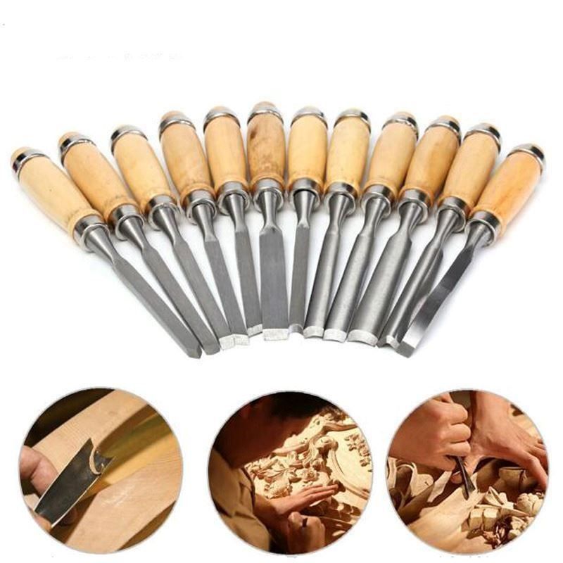 Tutti gli attrezzi: 📌 NEU Schnitzen Meisel Set 12-teilig – Nuovo e nell'imballaggio originale da Wittenbach venduto da ChinaSeidenstrasse 4