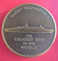 QUEEN ELISABETH II - THE GREATEST SHIP IN THE WORLD - GUNARD