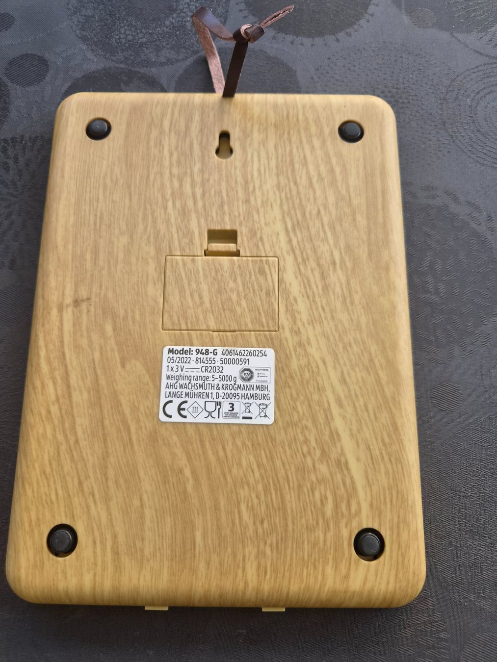 Bilance da cucina: Ambiano Digitalwaage Küche 5-5000g – Usato da Domat Ems venduto da tchnesa 2