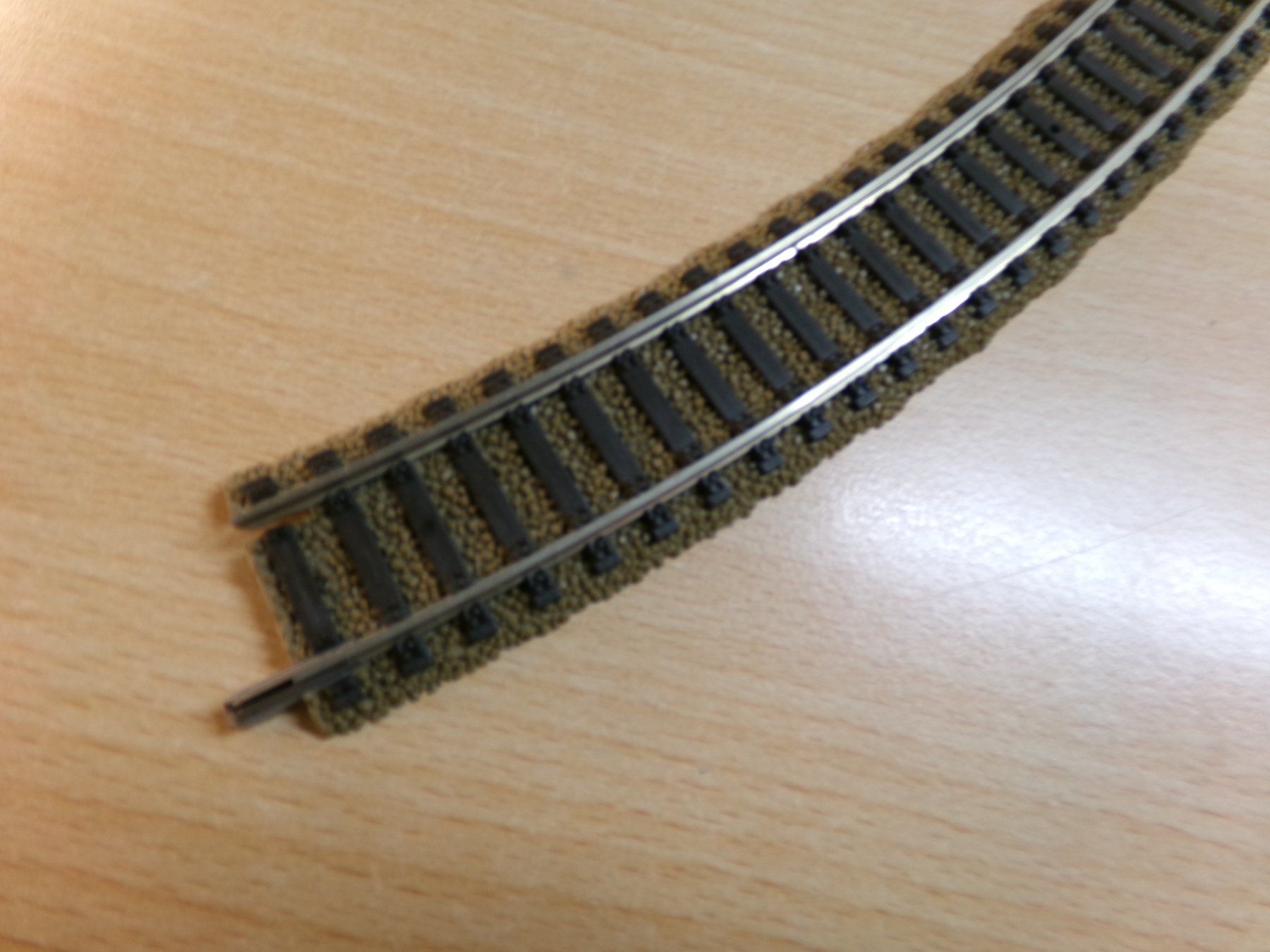 Fleischmann Modellini di ferrovie: Fleischmann H0 Profigleis Anschlussgleis 6125 – Usato da Hombrechtikon venduto da Se9 1