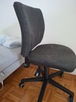 Bürostuhl Stoff grau gut erhalten