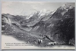 Aussicht auf Blümlisalp (3671 m)
