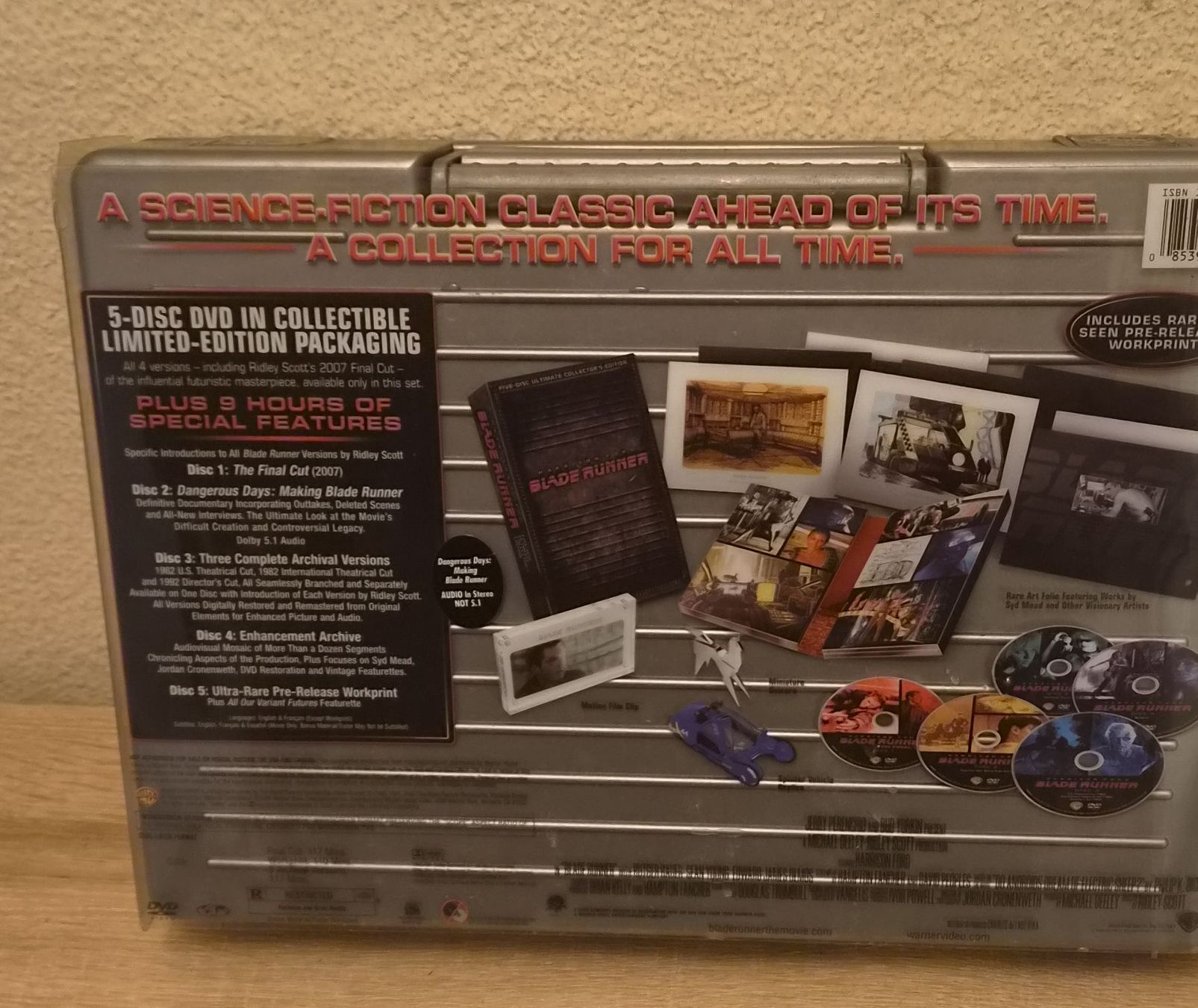 Tutti i DVDs: Blade Runner Édition Limitée 5 DVD Coffret Ridley Scott – Nuovo (secondo la descrizione) da Genève venduto da Bayoushi 1