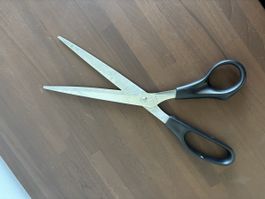 Schere: Large Stainless Steel Scissors, Rostfrei, Great Cond