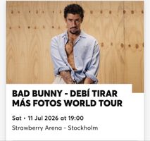 Bad Bunny Stockholm, SE