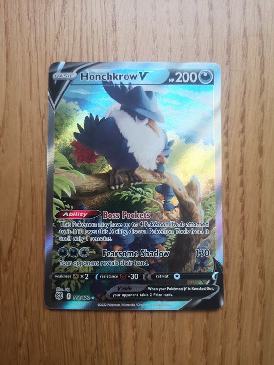 Honchkrow Alt Art Brilliant Stars Kaufen auf Ricardo
