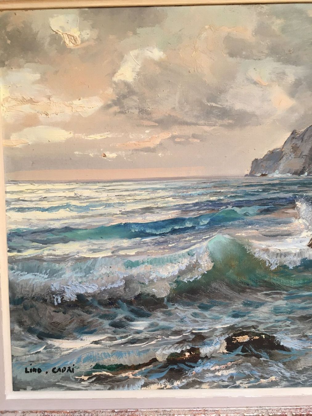 Tableaux: Gustave Lino, Capri – D'occasion à Männedorf par Amleto3 5