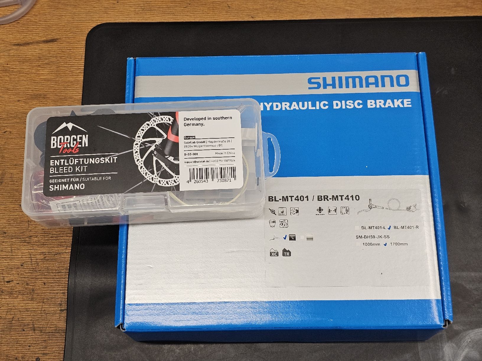 Shimano Ersatzteile: Bremsteile & Entlüftungskit – Gebraucht aus Burgistein von chillyB